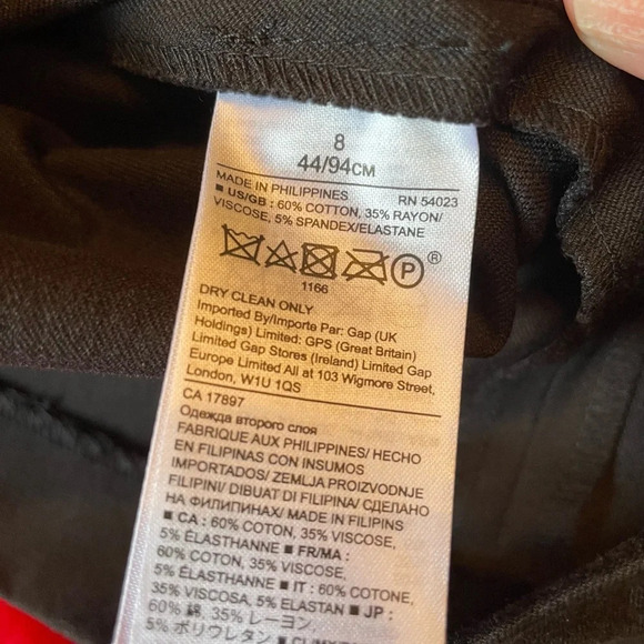 Banana Republic Black Midi Dress Stretch Jumper Straps Size 8 Classy Whimsygoth - Picture 5 of 6